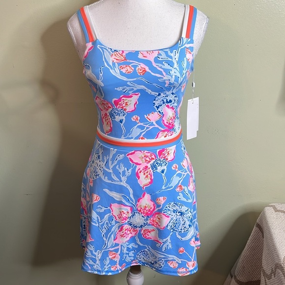 Lilly Pulitzer Dresses & Skirts - Lilly Pulitzer THE DEIDRA DRESS IN UPF 50+ IN BAHAMIAN RHAPSODY, size XXS